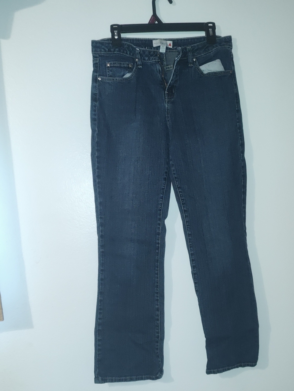 Fashion Bug Women's Dark Blue Boot-Cut Jeans